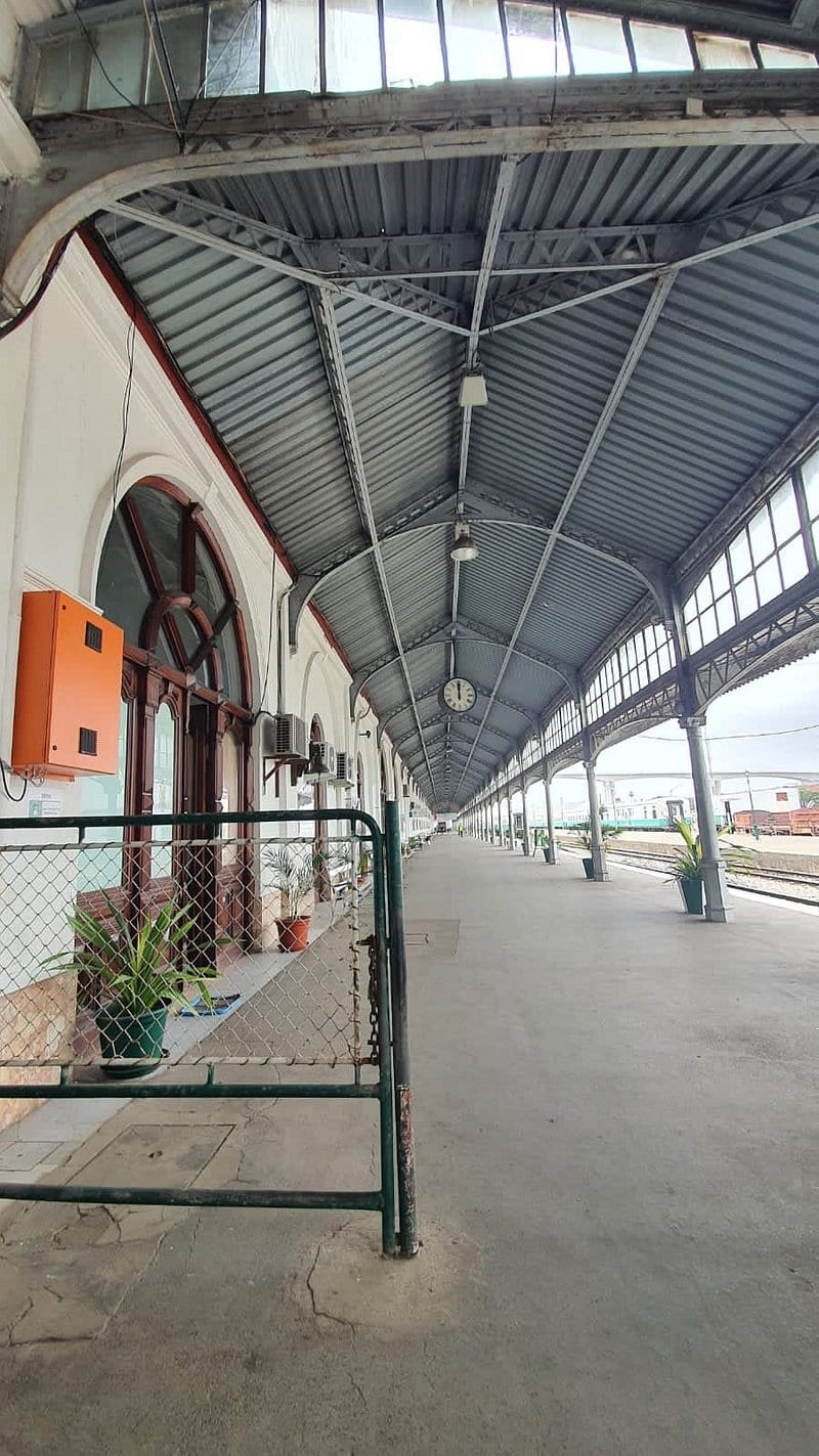 Maputo central train station